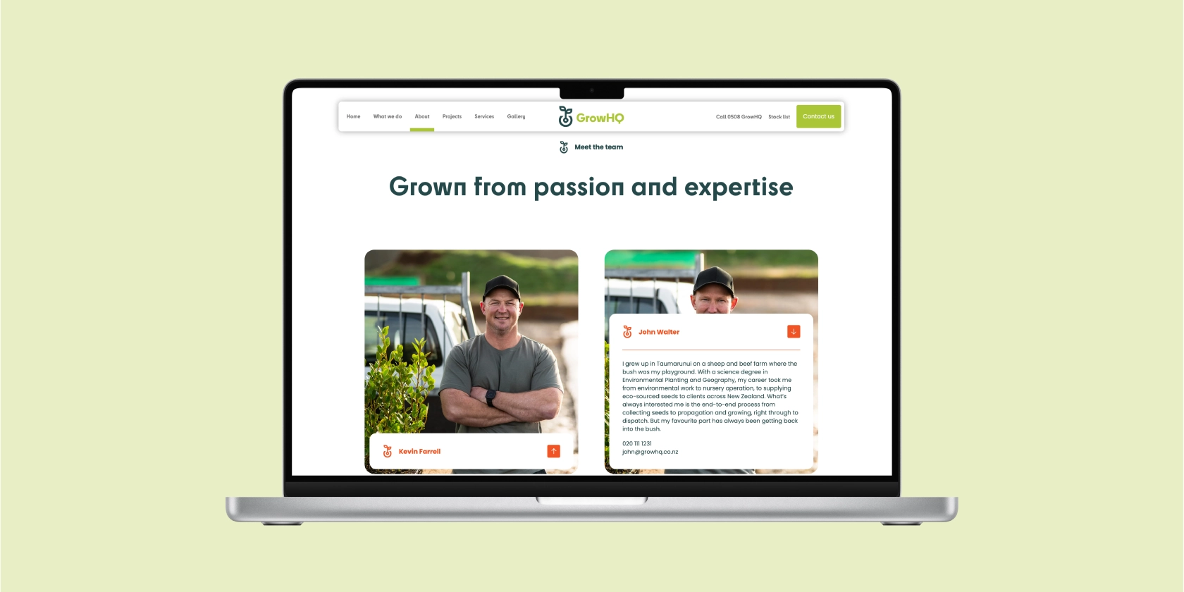 GrowHQ website