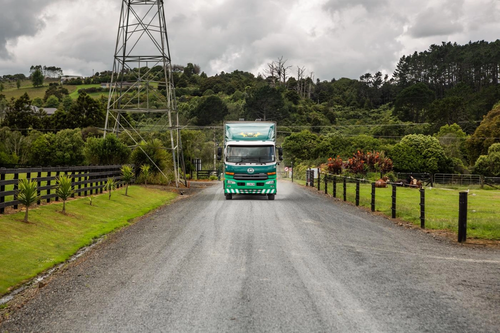 Majestic Floats truck