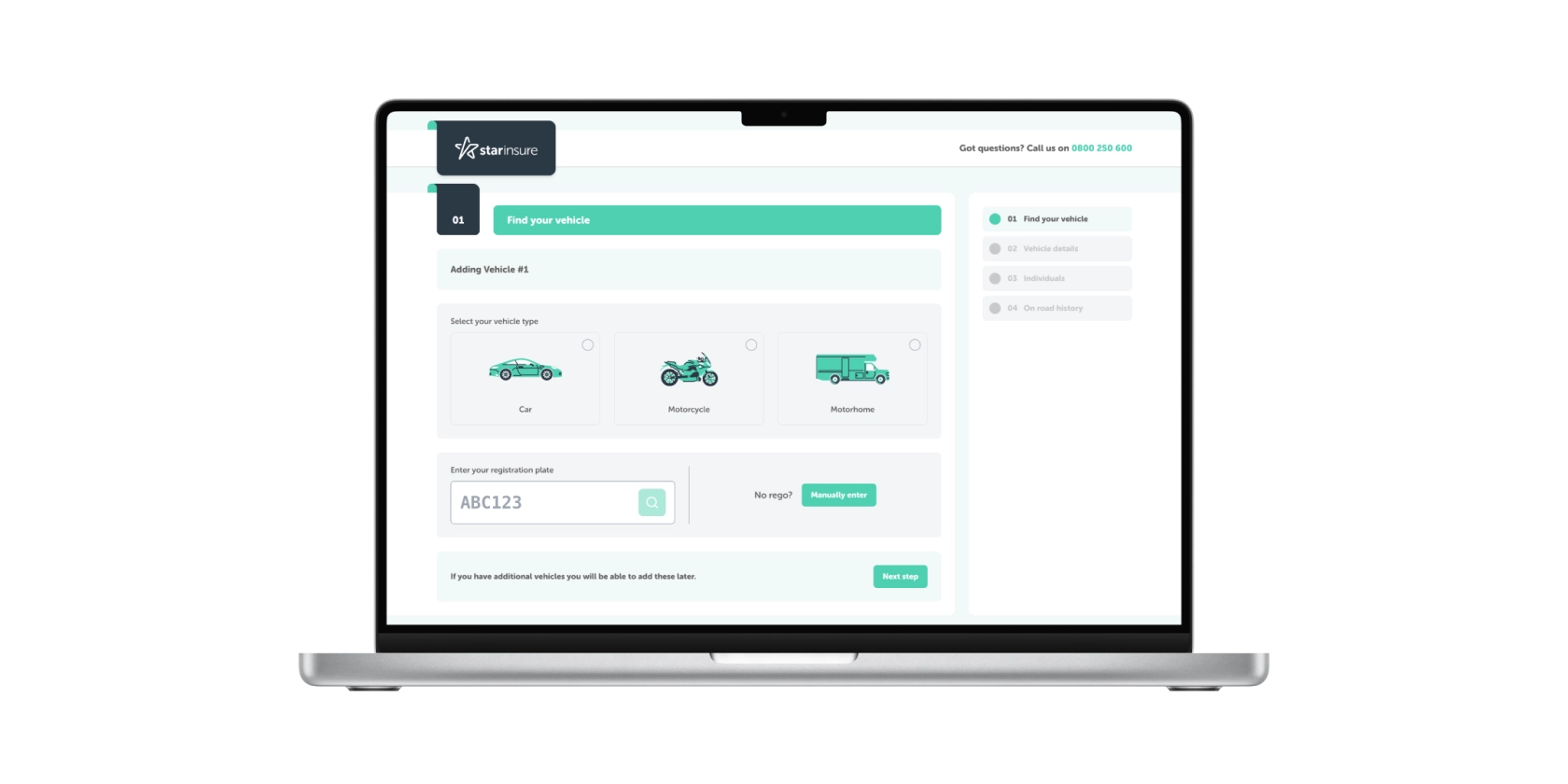 Star Insure web development